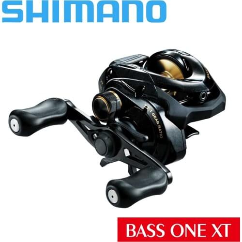 SHIMANO BASS ONE XT Baitcasting Reel 7.2:1 4+1BB SVS brake technology S A-RB/A-RB Bearing fishing reels