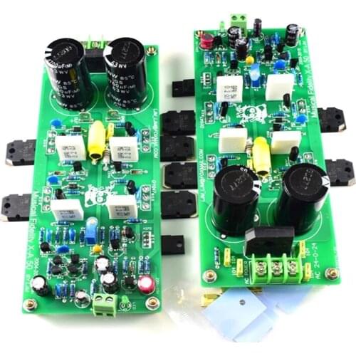 2PCS Direct Engraving X50 UK Classic Power Amplifier Original CLONE Finished Board