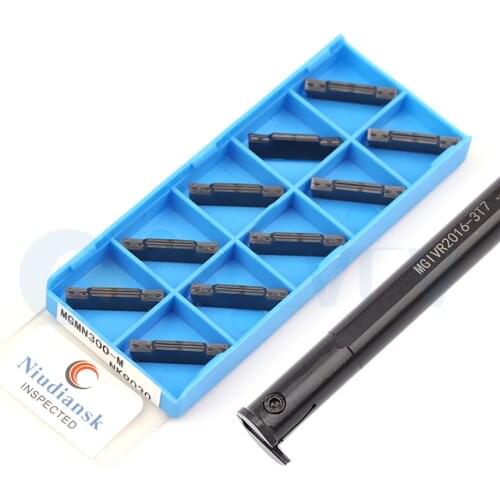 MGIVR2016 MGIVL Internal Cutting Groove Knife Cutting Tool Holder +10Pc MGMN400 CNC Lathe Carbide Blade High performance Durable