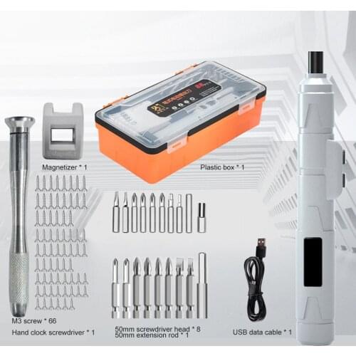 12/88PCS Electric Screwdriver Set Multifunction Electric Screwdriver Hand Tool Magnetic Screwdriver Kit Mini Screw Driver Bits