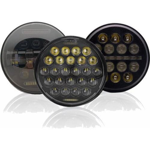 5.75 inch Led headlight halo Ring white DRL Angel eye For Motor Sportster Touring - Super Glide Dyna Sportster 5 3/4"Headlamp