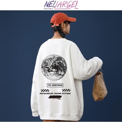NELLARGEL Women Designer Vintage Y2k Hoodies 2021 Female Winter Harajuku Baggy Sweatshirts Girl Japanese Streetwear Kpop Hoodie