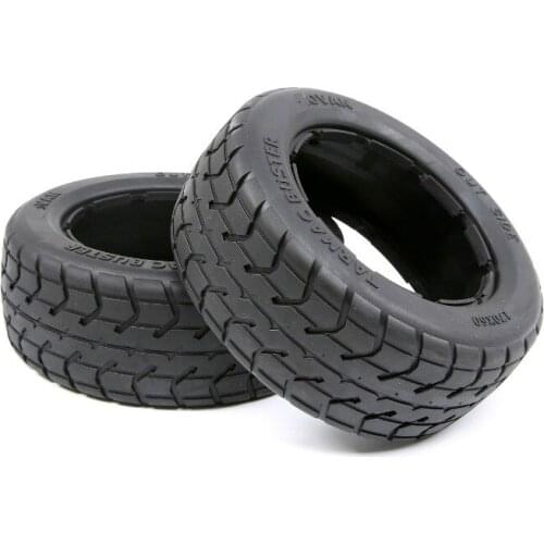 On Road Front Thickened Tire Skin Set for 1/5 HPI Rovan King Motor BAJA 5B SS RC CAR PARTS