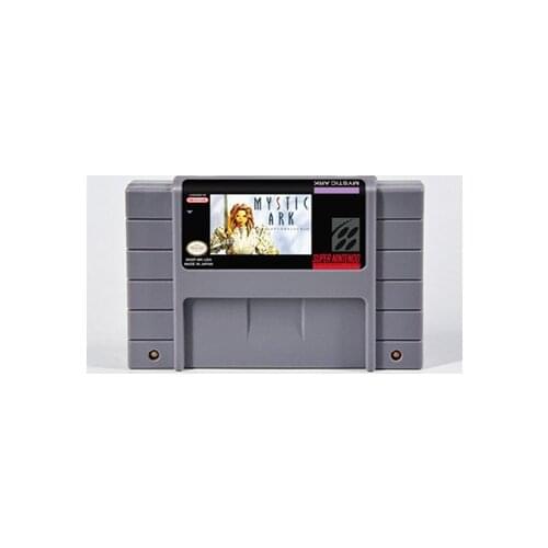 US Version Battery Save RPG Game Card Cartridge Mystic Ark For 16 Bit Game Console