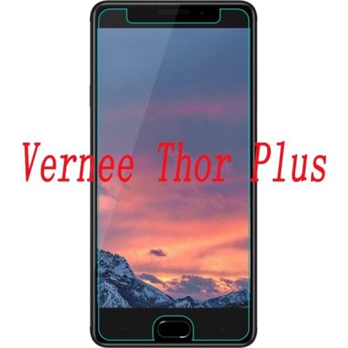 2PCS Smartphone Tempered Glass 9H Protective Film Screen Protector mobile phone for Vernee Thor Plus 5.5" glass cover