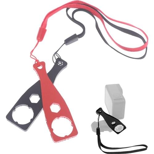 1x Aluminium Alloy Screw Wrench Spanner to Tighten Loose Thumb Knob Bolt Screw for Gopro Hero 8/7/6/5/4 SJCAM Action Camera Tool