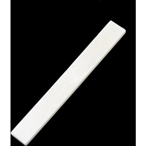 6 Pieces Blank Bone Guitar Bass Banjo Nut for Acoustic Classical Guitar Accs