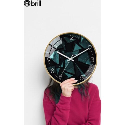 Large Silent Wall Clock Modern Gold Watch Home Creative Hanging Watch Clocks Wall Home Decor Living Room Reloj Mural Decorativo
