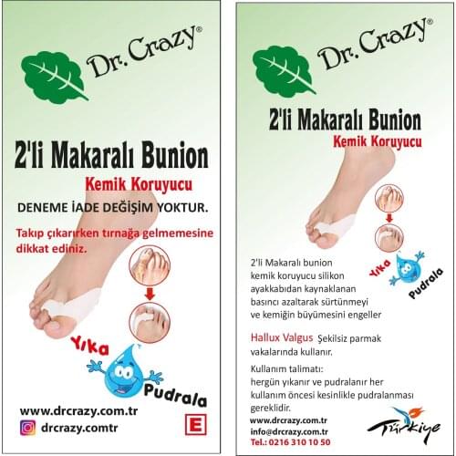Dr. Crazy 2-Roller Bunion Bone Protector