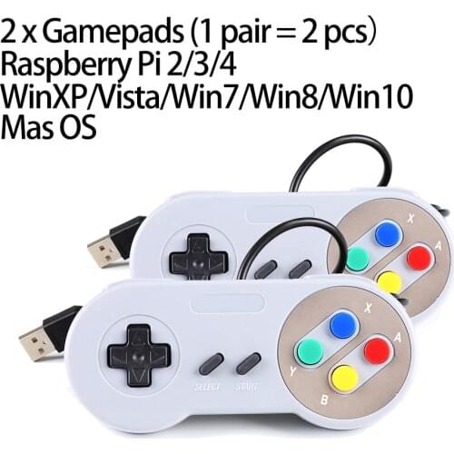 For Raspberry Pi USB Controller Gamepad Super Game Controller SNES USB Classic Gamepad Game Joystick