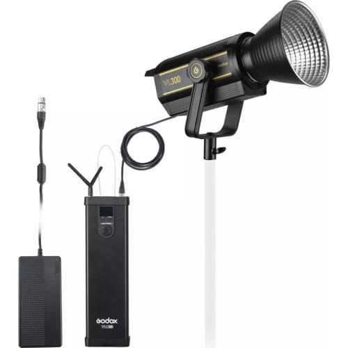 Godox VL300 COB Continuous LED Video Light 300Ws 5600K Bluetooth 2.4 Wireless Bowens Mount CRI95+ Supports APP For Photography