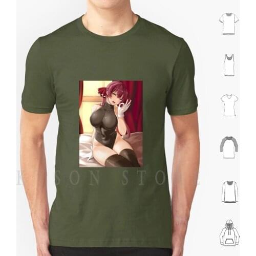 Lewd Anime Girl-Ecchi / Hentai Babe # 44-Hololive-Houshou Marine T Shirt Diy Big Size Cotton High Quality First First