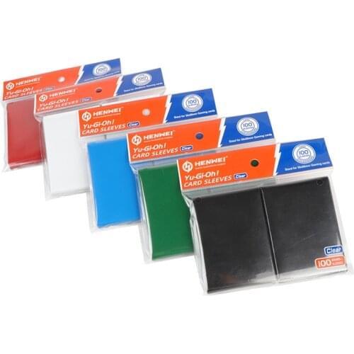 Matt Scrub Colorful Backs Card Sleeves Cards Protector For Board Game Cards Yugioh