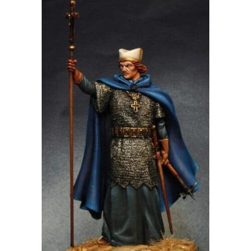 1/24 Scale Officer Unpainted Resin Figure Building Kit