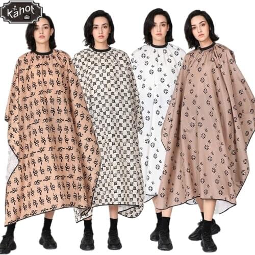 Salon Professional Haircut Shawl Exquisite Pattern Hairdresser Hairdressing Apron Barber Hair Cutting Dye Hair Styling Capes