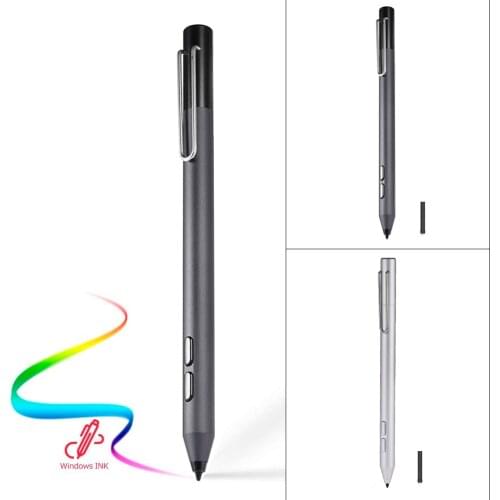 Stylus Pen for Microsoft Surface Pro 7 6 5 2017 4 3 Go Studio Stylus with Replacement Tip + AAAA Battery Touch Spare Pen Nib Tip