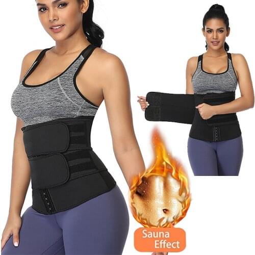 Waist Trainer Neoprene Body Shaper Women Slimming Sheath Belly Reducing Shaper Tummy Sweat Shapewear Workout Trimmer Belt Corset
