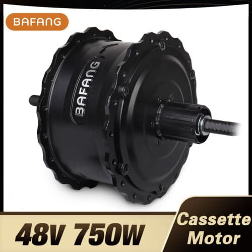 Bafang Fatbike Freehub 48V 350W 500W 750W 8FUN E-bike High Speed Brushless Gear Hub Motor Wheel Cassette RM G060.350.DC 175 190