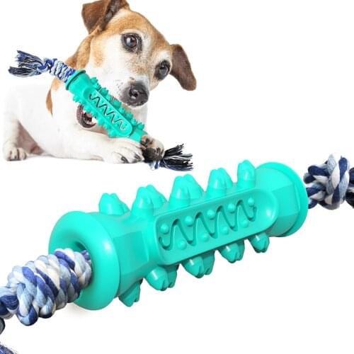 Dog Toys for Aggressive Chewers Molar Stick Gnawing Multifunctional Dog Toothbrush for Small Dogs Wash Clean Canine and Incisor