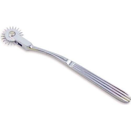 1pcs Medical Needle Roller Reflex Hammer Wheel Gear Plexor Knee Diagnostic Neurological Health Care Tool