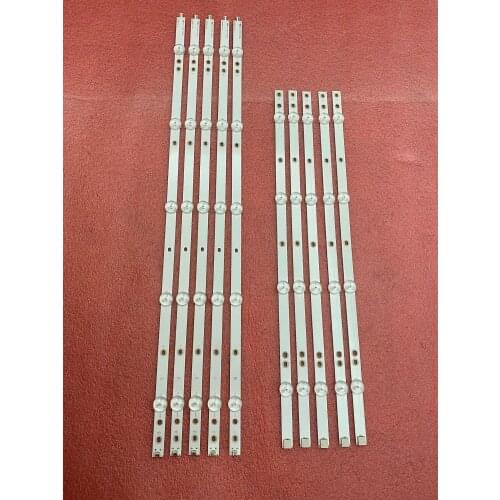 10set=100pcs LED backlight strip for 50PUS6162 50PUS6703 50PUS6753 50PUS7383/12 50PUS6523/12 50PUS6503 LB50086 LB50082 LB50089