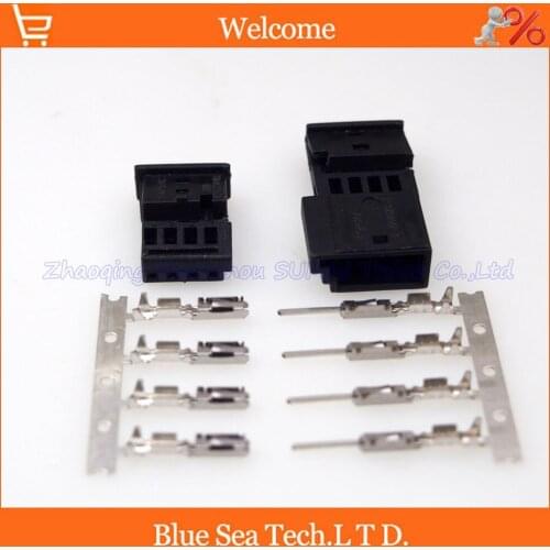 4Pin Central locking plug, atmosphere light connector,968813-1 C&0-1452576-1 for BMW ,MG7
