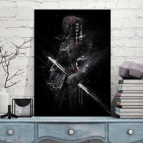 Full Square Round Drill 5D DIY Diamond Painting Japanese samurai pattern diamond Embroidery mosaic rhinestone home Decor EE1401