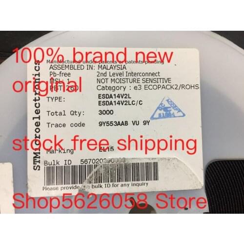 ESDA14V2L SOT23-3 100% new original freeshipping 50PCS/LOT STOCK