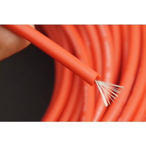 10FT - Flexible Silicone Wire 22AWG 40KV High Voltage Tinning Copper wire