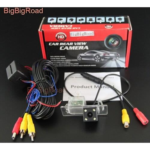 BigBigRoad For Audi S3 Q7 Q3 Q5 A4L A6 A6L A3 Sedan A1 2013 2014 2015 2016 2017 Car Rear View Backup Parking CCD Camera