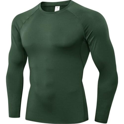 Fysupotsu 7 Color Thermal Underwear Men Warm Autumn Winter Male Long Johns Men O Neck Thermal Underwear for Men Fitness Shirt