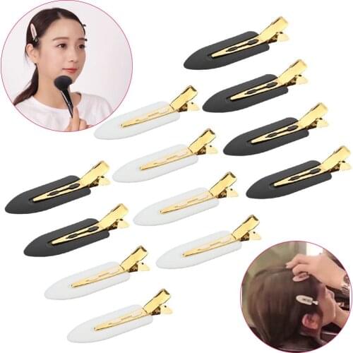 Professional Makeup Clip Seamless No Crease Barrettes No Bend No Crease Hair Clip Salon Styling Fixed hair Clip