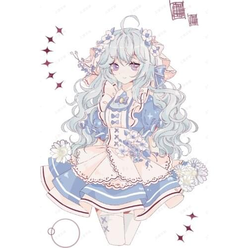 Fairy Dreamy Girls PET Clear Washi Tapes Bullet Journal Masking Tape Adhesive Tape DIY Scrapbooking Pet Stickers