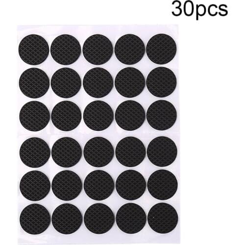 Self Adhesive Furniture Leg Feet Rug Felt Pads Anti Slip Mat Bumper Damper For Chair Table Protector Hardware 2/48/12/30 PCS