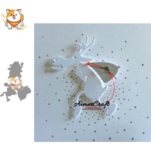 Santa Claus Deer Christmas Metal Cutting Dies Scrapbooking Stencil For DIY Card Decorative Embossing Die Cut Craft Dies New 2019