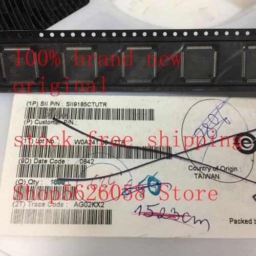 SII9185CTUTR SII9185CTU TQFP TQFP80 100% brand new in stock 5PCS/LOT