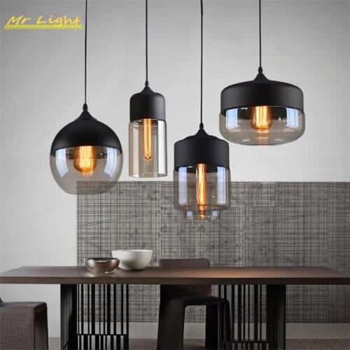 Modern LED Pendant Lights Lighting Living Room Bedroom Glass Pendant Lamp Kitchen Hanging Lamps Home Decor Suspended Luminaria