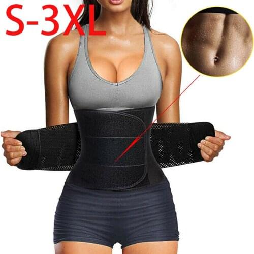 Women Men Waist Trainer Belt Tummy Control Waist Cincher Trimmer Sauna Sweat Belt Workout Girdle Slim Belly Band Sport Girdle 3X