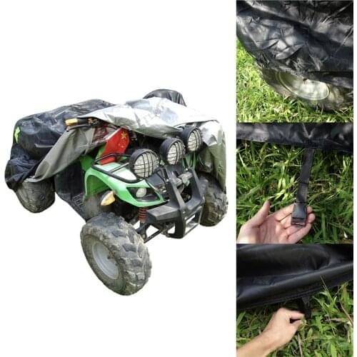 Universal Beach Quad Motorcycle All-terrain Vehicle Cover Waterproof Dust-proof UV-proof Rain-proof Sun-proof Kart Scooter Cover