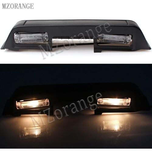 MZORANGE Rear license lamp Light back door For v32 V33 For Mitsubishi Pajero For MONTERO 1990-2000 Rear stop lamp WITH BULB