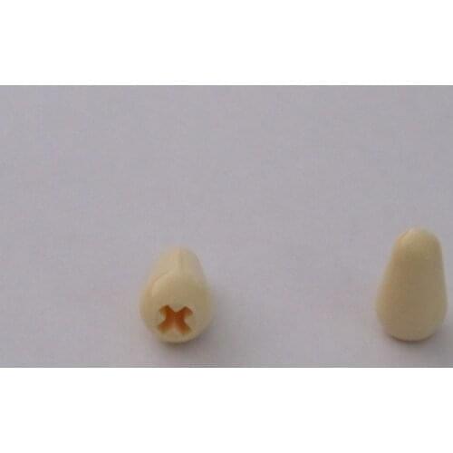10pcs ST Pickup Switch Tip Knob USA Size Caps for American ST Cream