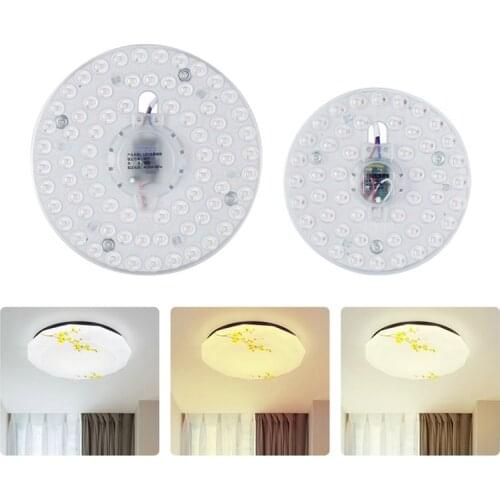 12/18/24/36PCS LED Ceiling Lamp Light AC220V 12/18/24/36W Size 115/140/155/190mm Irradiation Area 5-8/8-12/12-18/18-25
