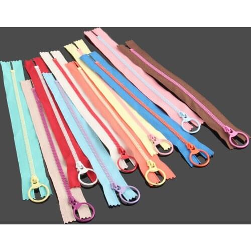 15 cm/5.91",20 cm/7.87",30 cm/11.81",40cm/15.75" Resin Zipper Bag,Wallet,Purse Sewing Crafts DIY Projects Zipper Sliders