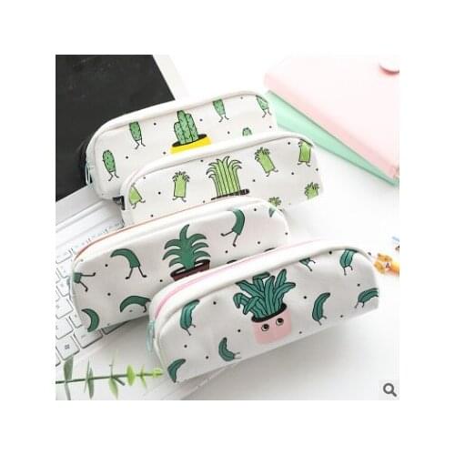 4PCS/LOT candy shape Korean girls simple fresh and lovely student stationery bag Pencil bag pen case