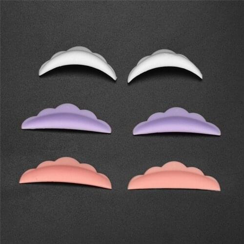 6pcs Eyelash lifting Silicone pads set Eye lash extension lift perming kit tool Eyelash Lift Curlers Curl Shields pads