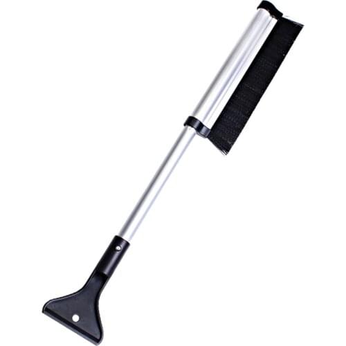 ALLOYSEED Telescopic Snow Brush with Ice Scraper Car Truck SUV Windshield Window Snow Ice Frost Removal Tool Winter Auto Tools