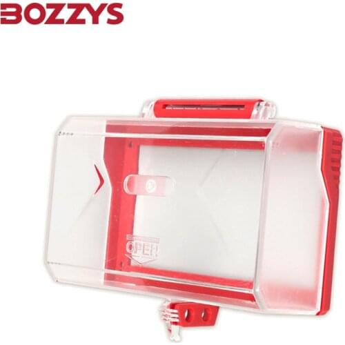 Safety lock for emergency stop switch Wall socket lock Rotary button switch cover Locking device for electrical switch