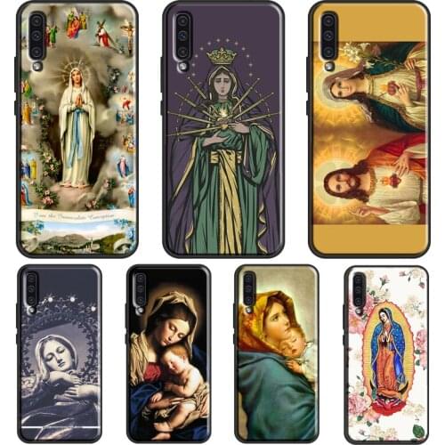 Virgin Mary Christian For Samsung A12 A32 A42 A52 A72 A71 A51 A41 A31 A11 A70 A50 A40 A10 A02 A21S Phone Cover