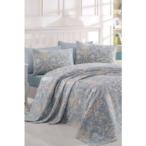 Double Personality Printed Pique Pack Canvas Blue