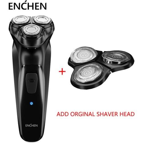 Enchen Black Stone 3D Electric Shaver Smart Control Rechargeable shaver Machine For Men Trimmer